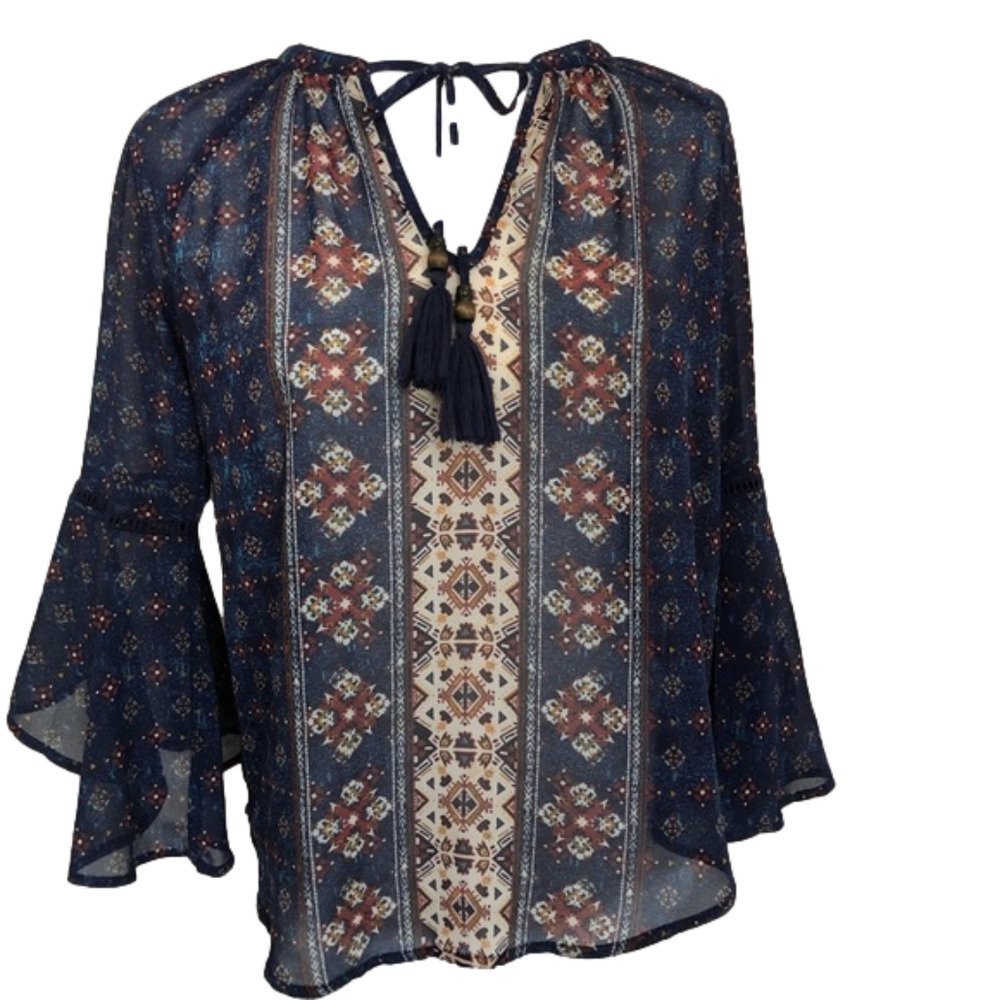 Jolt boho with bell sleeves, like new